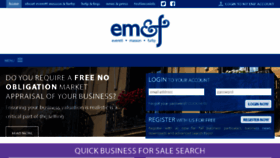 What Emfgroup.com website looked like in 2017 (6 years ago)