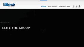 What Elitethegroup.com website looked like in 2017 (6 years ago)