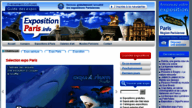 What Exposition-paris.info website looked like in 2017 (6 years ago)