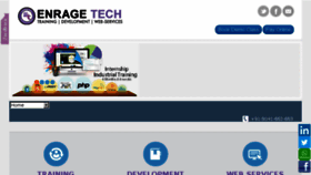 What Enragetech.com website looked like in 2017 (6 years ago)