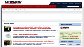 What E-automatyka.eu website looked like in 2017 (6 years ago)