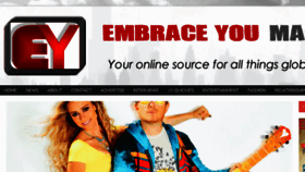 What Embraceyoumagazine.com website looked like in 2017 (6 years ago)