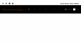 What Electroniccigar.com website looked like in 2017 (6 years ago)