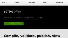 What Ectdoffice.com website looked like in 2017 (6 years ago)