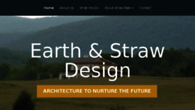What Earthandstraw.com website looked like in 2017 (6 years ago)