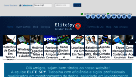 What Elitespy.com.br website looked like in 2017 (6 years ago)