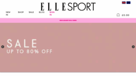What Ellesport.co.uk website looked like in 2017 (6 years ago)