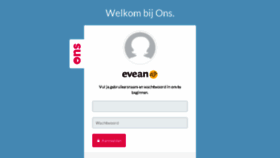What Evean.mijnio.nl website looked like in 2017 (6 years ago)