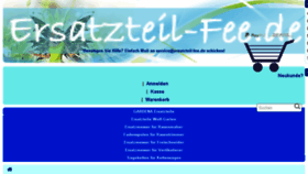 What Ersatzteil-fee.de website looked like in 2017 (6 years ago)