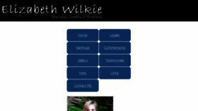 What Elizabethwilkie.com.au website looked like in 2017 (6 years ago)