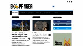 What Ekopangea.com website looked like in 2017 (6 years ago)