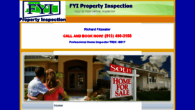 What El-paso-home-inspector.com website looked like in 2017 (6 years ago)