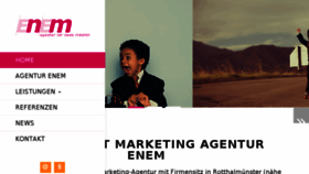 What En-em.de website looked like in 2017 (6 years ago)