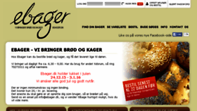What Ebager.dk website looked like in 2017 (6 years ago)
