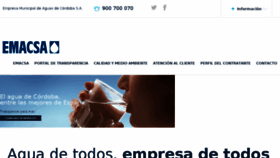 What Emacsa.es website looked like in 2017 (6 years ago)
