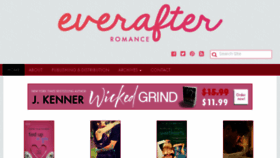 What Everafterromance.com website looked like in 2017 (6 years ago)
