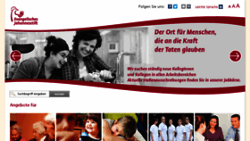 What Evangelisches-johannesstift.de website looked like in 2017 (6 years ago)