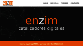What Enzimdigital.com website looked like in 2017 (6 years ago)