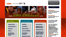 What Emt.emszone.com website looked like in 2017 (6 years ago)