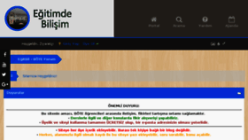 What Egitimdebilisim.com website looked like in 2017 (6 years ago)