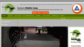What Enchorowildlifecamp.com website looked like in 2017 (6 years ago)