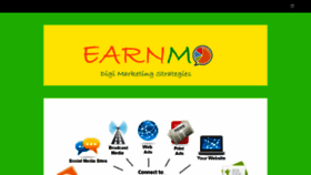 What Earnmo.com website looked like in 2017 (6 years ago)