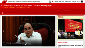 What En.dangcongsan.vn website looked like in 2017 (6 years ago)