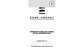 What Edgeagency.com website looked like in 2017 (6 years ago)