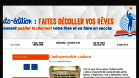 What Ecrire-et-senrichir.com website looked like in 2017 (6 years ago)