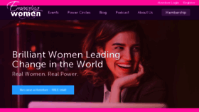 What Emergingwomen.com website looked like in 2017 (6 years ago)