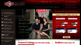 What Eauclairerealty.com website looked like in 2017 (6 years ago)