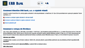 What Erbank.com website looked like in 2017 (6 years ago)