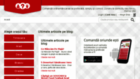 What Eucemananc.ro website looked like in 2017 (6 years ago)