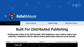 What Enterprise.rebelmouse.com website looked like in 2017 (6 years ago)