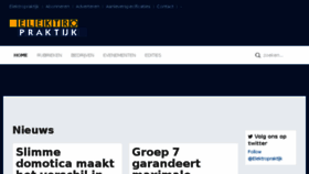 What Elektropraktijk.nl website looked like in 2017 (6 years ago)