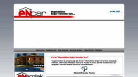 What Encar.com.tr website looked like in 2017 (6 years ago)
