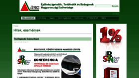 What Emsz.hu website looked like in 2017 (6 years ago)