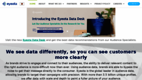 What Eyeota.net website looked like in 2017 (6 years ago)