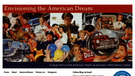 What Envisioningtheamericandream.com website looked like in 2017 (6 years ago)