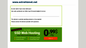 What Extrahizmet.net website looked like in 2017 (6 years ago)