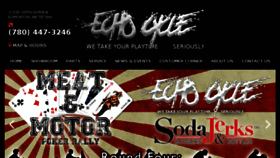 What Echocycle.com website looked like in 2017 (6 years ago)