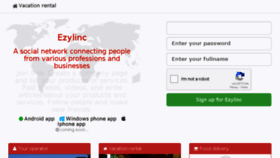 What Ezylinc.com website looked like in 2017 (8 years ago)