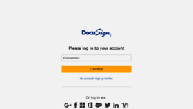 What Eu1.docusign.net website looked like in 2017 (6 years ago)