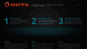 What Eocta.lv website looked like in 2017 (6 years ago)