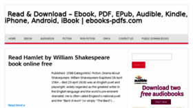 What Ebooks-pdfs.com website looked like in 2017 (6 years ago)