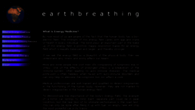 What Earthbreathing.co.uk website looked like in 2017 (6 years ago)