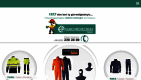 What Europrotection.com.tr website looked like in 2017 (6 years ago)