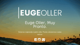 What Eugeoller.com website looked like in 2017 (6 years ago)