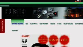 What Elmic.pl website looked like in 2017 (8 years ago)