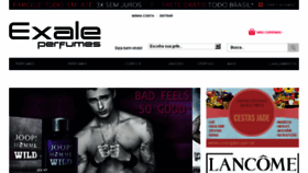 What Exaleperfumes.com.br website looked like in 2017 (6 years ago)